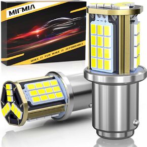 912 921 LED Bulb Reverse Lights, High Power 27-SMD Chipsets Error Free T15 906 922 W16W Bulbs, 6500K White (Upgraded, Pack of 4)