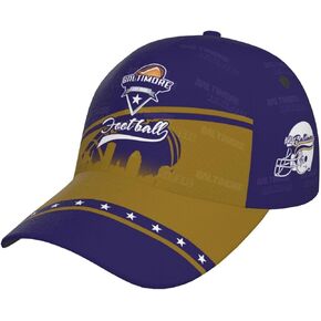 City Football Hat Adjustable Classic Baseball Cap for Men Women Trucker Style Ideal Fan Gifts Sports Apparel