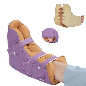 Heel Protectors Foot Pillow for Pain Relief,Pressure Ulcer Cushion for Elderly Care Bed Sore,Egg Shell Foam Heel Protector for Home Health Care Supplies
