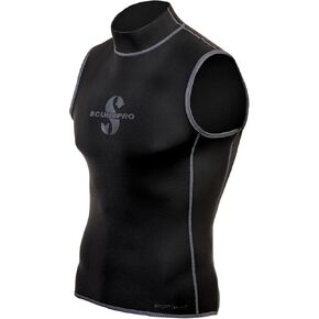 SCUBAPRO Sport Hoodless Scuba Diving Vest, 2.0 MM, Limestone-Based Pure Neoprene, Unisex, 2XL
