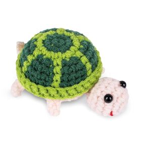 Handmade Mini Turtle Crochet, Positive Crochet Animals Cute Stuff Funny Knitted Wool Handwoven Ornaments Crochet Gifts Under 10 Dollars for Woman Coworkers Friend Family