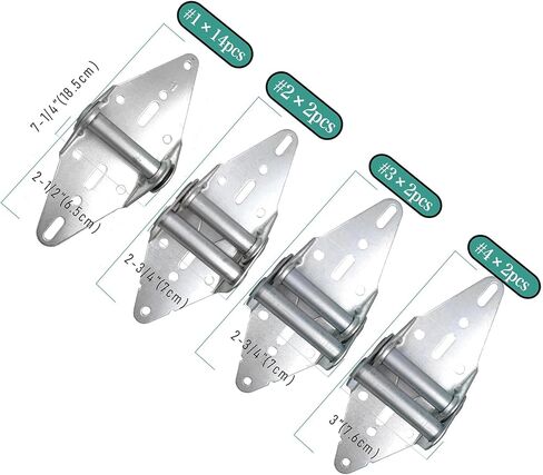 Garage Door Hinges and Rollers Tune up kit,Garage Door Parts and Hardware kit,Track Wheels Replacement,Hinge Repair System for 16' x 8' Or 18' x 8' Doors in Saudi Arabia