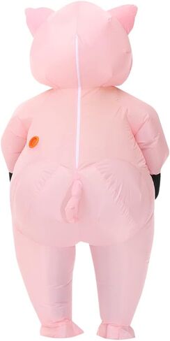 Clown Inflatable Costume Clown Blow Up Suit Party Game Clown Costume Cosplay Fancy Costume Jumpsuit (Upend Clown) in Kuwait