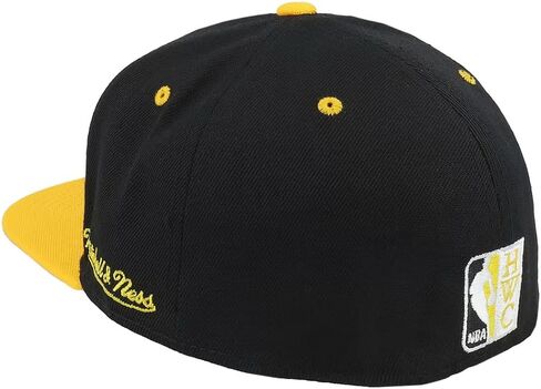 قبعة Mitchell & Ness Phoenix Suns HWC Hardwood Classics Dynasty صفراء عند أصابع القدم، قبعة بلونين in Saudi Arabia