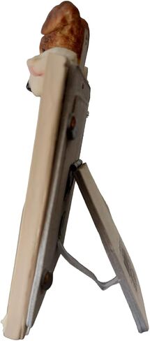 إطار صورة جاك راسل يحمل صورتك المفضلة مقاس 2.5 × 3.5 بوصة، مرسومة يدويًا بمظهر واقعي يقف جاك راسل بطول 6 بوصات ويحمل إطارًا مصنوعًا بشكل جميل، هدايا جاك راسل فريدة وخاصة لمالكي جاك راسل in Kuwait