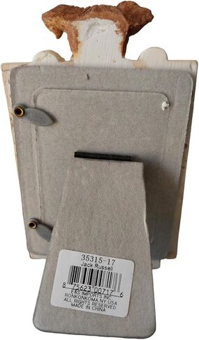 إطار صورة جاك راسل يحمل صورتك المفضلة مقاس 2.5 × 3.5 بوصة، مرسومة يدويًا بمظهر واقعي يقف جاك راسل بطول 6 بوصات ويحمل إطارًا مصنوعًا بشكل جميل، هدايا جاك راسل فريدة وخاصة لمالكي جاك راسل in Kuwait