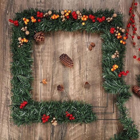 Abaodam 4 pcs Square Garland Christmas Wreath Frame 20 inch Geometric Wire Wreath Frame Home Decoration Square Frame Wedding Frame Hanging Wreath Frame Floral Decor Ring DIY Wreath Ring in Saudi Arabia
