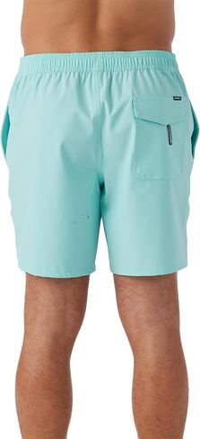 O'NEILL Mens Lennox Volley Swim Trunks - 17 Inch Inseam Boardshorts for Men with Elastic Waist and Pockets in Saudi Arabia