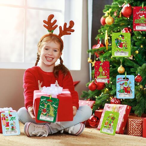 ALODNY 12 حزمة من حوامل أموال عيد الميلاد للهدايا النقدية، حاملات أموال بطاقات عيد الميلاد الحلي لتزيين شجرة عيد الميلاد المعلقة in Kuwait