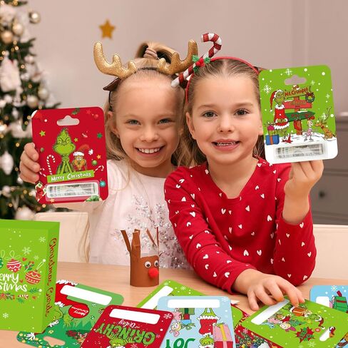 ALODNY 12 حزمة من حوامل أموال عيد الميلاد للهدايا النقدية، حاملات أموال بطاقات عيد الميلاد الحلي لتزيين شجرة عيد الميلاد المعلقة in Kuwait