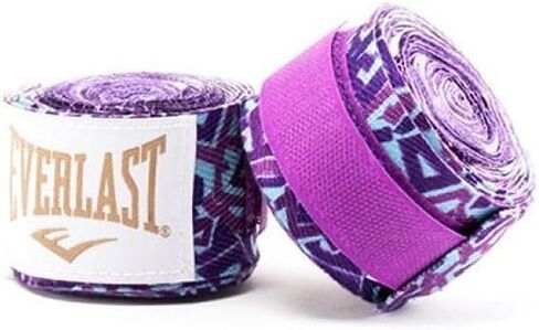 زوج من لفافات اليد Everlast 108 باللون الأرجواني للملاكمة والفنون القتالية in Kuwait