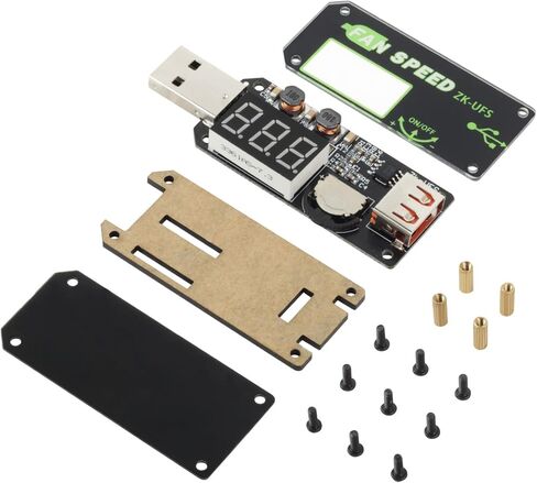 جهاز التحكم في سرعة مروحة محرك USB الأصلي من الخيزران 5 وات IA002 متوافق مع طابعات Bambu Lab A1 وA1 الصغيرة ثلاثية الأبعاد in Kuwait