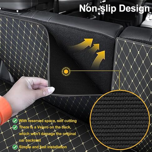 بساط شحن أصلي وبساط مسند ظهر خلفي لسيارة جيب جراند شيروكي 2011-2021/2022 جراند شيروكي WK (ليس L) - بطانة شحن من جلد البولي يوريثان ومسند ظهر مخصص - سجادات سيارة مضادة للانزلاق لجميع الأحوال الجوية in Kuwait