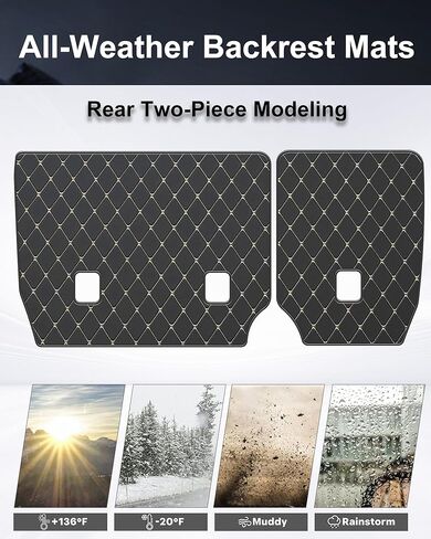 بساط شحن أصلي وبساط مسند ظهر خلفي لسيارة جيب جراند شيروكي 2011-2021/2022 جراند شيروكي WK (ليس L) - بطانة شحن من جلد البولي يوريثان ومسند ظهر مخصص - سجادات سيارة مضادة للانزلاق لجميع الأحوال الجوية in Kuwait