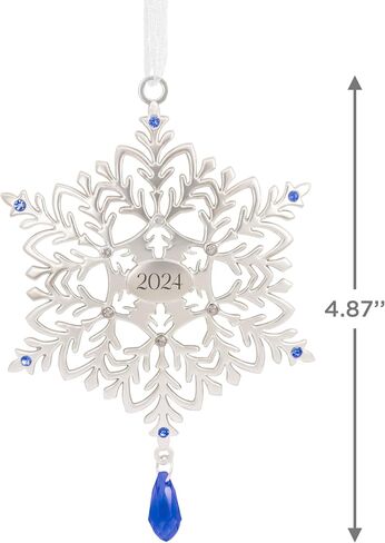 زينة عيد الميلاد هولمارك سنوفليك 2024، معدن ممتاز in Saudi Arabia
