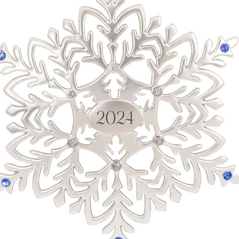 زينة عيد الميلاد هولمارك سنوفليك 2024، معدن ممتاز in Saudi Arabia