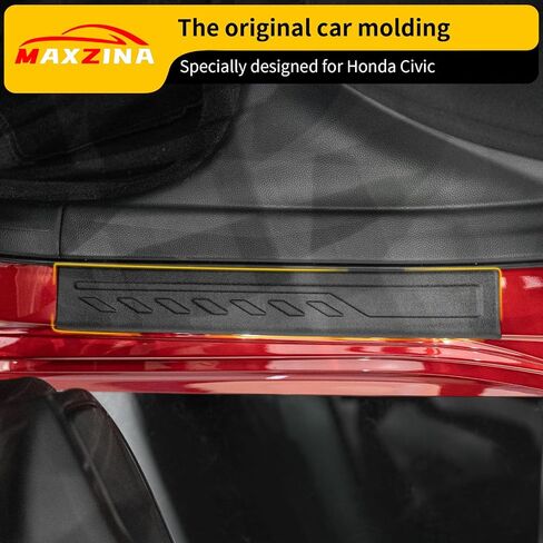 واقي عتبة الباب متوافق مع 2022-2024 Ford Maverick Door Step Protector Door Edge Step Guard غطاء درع باب السيارة من الغبار 2023 Maverick الخارجي in Kuwait