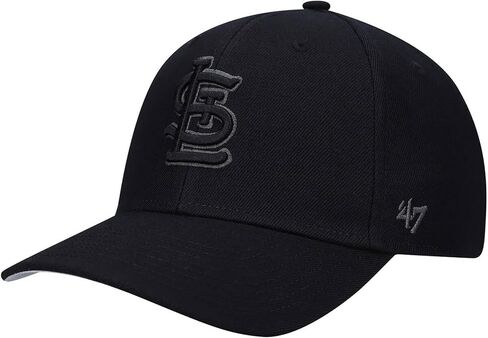 '47 St Louis Cardinals MVP Adjustable Black Hat, One Size in Saudi Arabia
