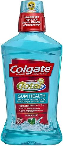 غسول الفم كولجيت لصحة اللثة - 16.9 أونصة - نعناع نظيف in Kuwait