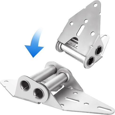 6 حزمة مفصلات باب المرآب #2 14 قياس الصلب باب المرآب مجموعة الأجهزة الثقيلة باب المرآب الملحقات باب المرآب المفصلي لقطع غيار باب المرآب السكنية / التجارية الخفيفة in Kuwait