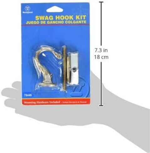 Westinghouse Lighting Corp 70446 خطاف بيوتر غنيمة مقاس 2-1/2 بوصة، كبير in Saudi Arabia