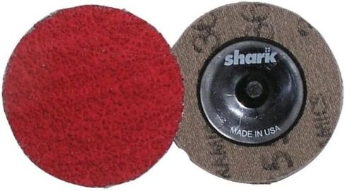 أقراص طحن سيراميك حمراء من Shark 12622 Industries بحجم 2 بوصة، Rolock 36 Grit-25 Pk in Kuwait
