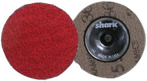 أقراص طحن سيراميك حمراء من Shark 12622 Industries بحجم 2 بوصة، Rolock 36 Grit-25 Pk in Kuwait