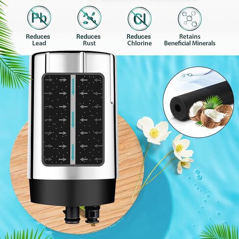 خرطوشة فلتر الحنفية خالية من مادة BPA، بديلة لفلتر الحنفية Brita® - الكروم (4 عبوات) in Kuwait