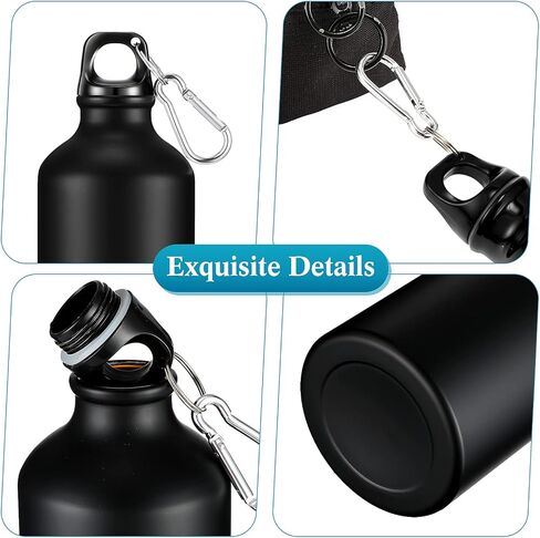 Gejoy 12 Pcs Thank You Appreciation Gifts Bulk for Employee Coworker Aluminum Water Bottle 24 oz Thank You Team Gifts Lightweight Bike Sports Bottles Bulk with Twist Cap Buckle in Saudi Arabia