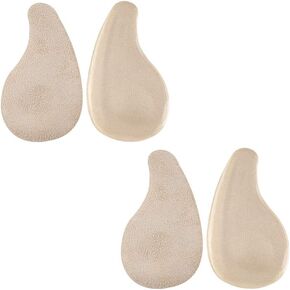 2 Pairs Corrective Shoe Inserts Lateral Heel Wedge Insoles for Foot Alignment Knee Pain Bow Legs Osteoarthritis (Black)