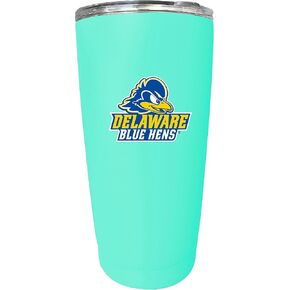 Delaware Blue Hens 16 oz Insulated Stainless Steel Tumbler Straight - Navy. Officially Licensed Collegiate Product