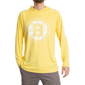 Calhoun NHL Mens UPF 50+ Sun Protection Hooded Long Sleeve Shirt