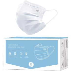 Meo Med Disposable Face Mask, Fashionable Face Mask, Breathable and Comfortable