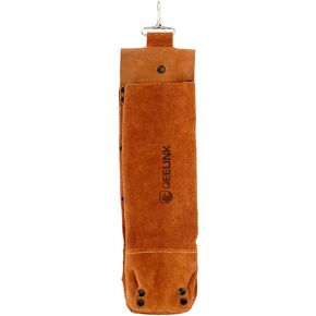 Leather Rod Holder by QeeLink - Welding Electrode Storage Can - Welding Tools Rod Bag, 1 PACK