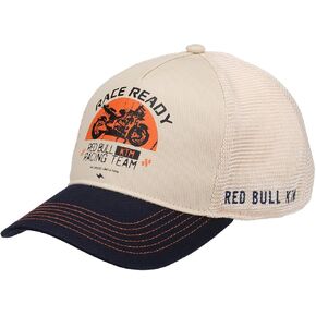 KTM Red Bull Cruiser Trucker Cap, Sand, One Size, 3RB240063800