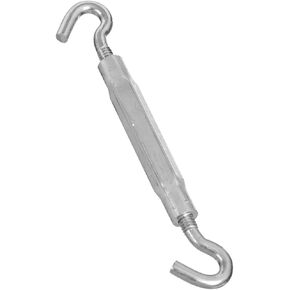 National Hardware N222-000 2174 Hook/Hook Turnbuckles in Zinc, 1/4" x 7-1/2"