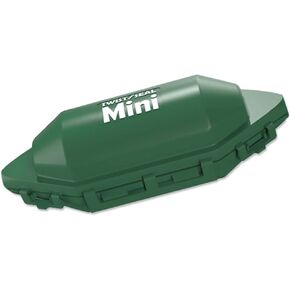 Mini Holiday Light Cord Protector and Christmas Light Plug Cover - Green (5 Pack)