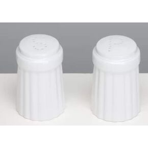 Omniware Simsbury Salt and Pepper Set, White, 6 oz.