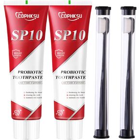 Sp10 Probiotic Whitening Toothpaste, Super Probiotic Toothpaste Sp-10, Sp10 Pasta De Dientes, Pasta Dental Blanqueadora Sp10