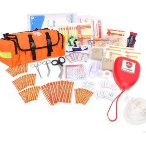 First Aid Trauma Kit with Supplies