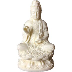 Quan Yin Statue,Godness of Mercy Kwan Yin Statue Home Office Zen Decor,Female Buddha Statue Guan Yin Statue Feng Shui Decoration