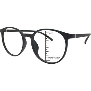 ProEyes Aurgia, Progressive Blue Light Blocking Readers, 0 Power on Top Lens, Anti-Reflective