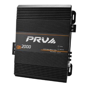 PRV Audio QS3000 1 Ohm Car Audio Amplifier Full Range HD Sound Monoblock 3K Car Amp with Built-in HPF and LPF Controls for PRO Audio Systems