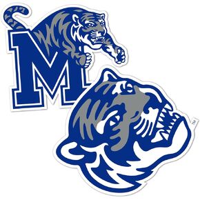 Desert Cactus University of Memphis Stickers Tigers UM Vinyl Decal Laptop Water Bottle Car Scrapbook (4 Inch Set V1)