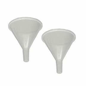 Funnel Polypropylene Plastic 120mm 4.5" Diameter 2-Pack