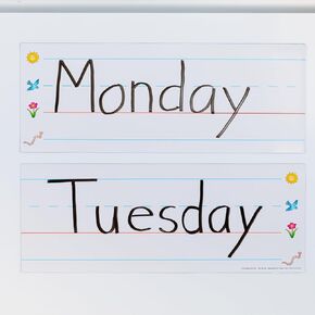 Really Good Stuff Jumbo Magnetic Dry Erase (KWL) Know, Want, Learn Chart 17"x 22"