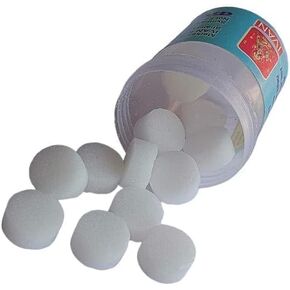 Camphor Tablets for Aroma Therapy, Meditation, Rituals, 10 Gram Jar, Clear (2)