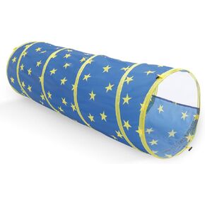 Kids Play Tunnel, Tunnel for Toddlers 1-3, Pop Up Crawl Tunnel Toy for Infant Baby Children Mesh See Through, Collapsible Tent Gift for Girl Boy
