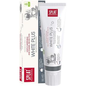 Splat Toothpaste 100ML White Plus, Polishes Enamel, Removes Stains & Ensures Long-term Cleansing