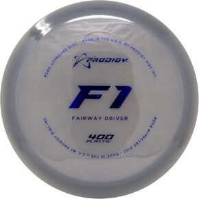 Prodigy Disc 400 F1 | Overstable Disc Golf Fairway Driver | Great Grip in All Conditions | Excellent Choice for Thumber and Tomahawk Shots | Colors May Vary